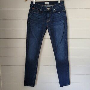 EUC Hudson Jeans Women's sz 26 Krista Super Skinny Ankle Mid-Rise Denim Jeans